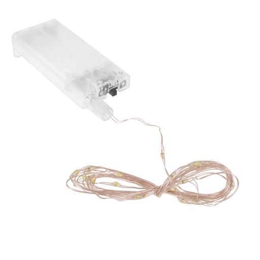 LAMPY, 20 LED DRÔTOV, BATÉRIE, VIANOČNÝ STROMČEK, DEKORATÍVNE DIÓDY