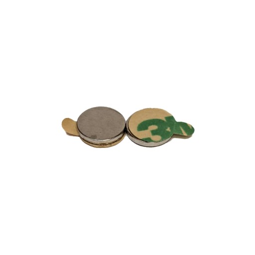 Neodymový magnet 8x1 mm Valcový s 3M páskou