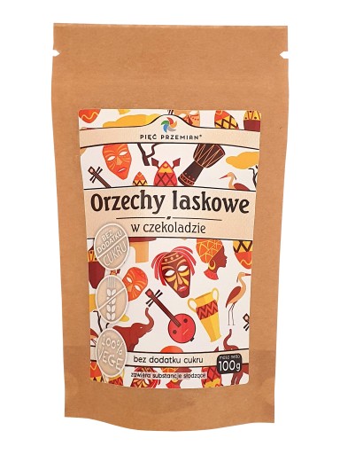 PÄŤ PREMENIÍ Lieskové oriešky v čokoláde bez pridaného cukru, bez lepku