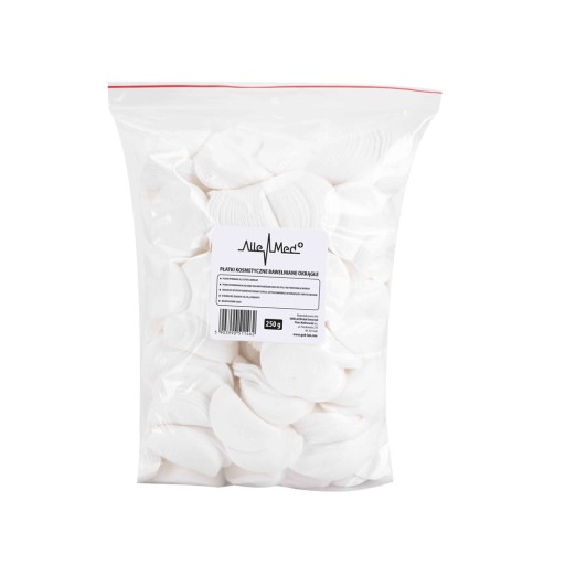 Bavlnené vatové tampóny, okrúhle kozmetické tampóny, 250g, 600 ks.