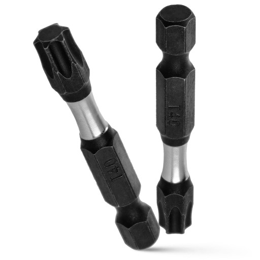 Nárazový bit TX40 Nárazový bit 50mm | Nárazový bit pre skrutkovač 2 ks.