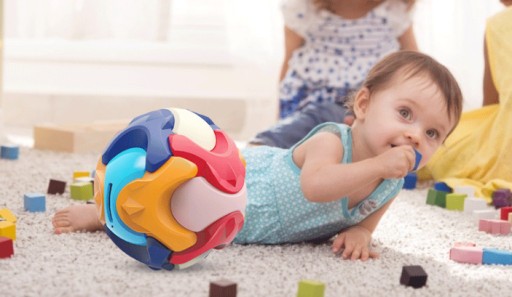Prasiatko, gulička na skladanie puzzle skladačky