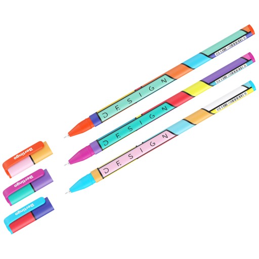 ceruzka s gumou HB COLOR BLOCK BERLINGO MIX 1 ks.