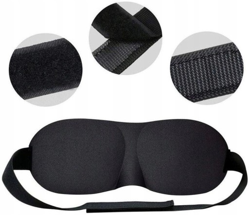 Čelenka 3D Sleeping Eye Mask pre lepší spánok