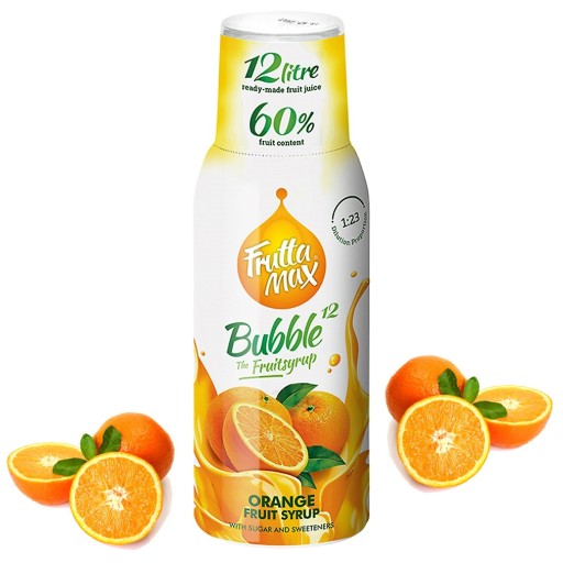 Sirup do Soda FruttaMax ORANGE karbonizátor 500 ml na 12 l
