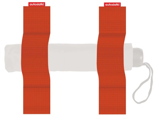 Samo-suchý zips - Držiak na suchý zips do kufra - 20 cm