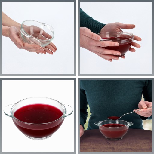 MISKA 400ml POLIEVKA MISKA SKLENENÁ MISKA