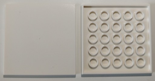 LEGO TILE 10202 6x6 biela NOVINKA (5g)