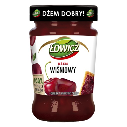 VIŠŇOVÝ DŽEM 280 g Łowicz