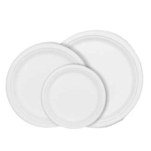 Jednorazové ECO taniere - na grilovanie - priemer 23cm - 50 kusov