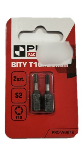 NÁRAZOVÉ HROTY ÚRAZOVÝ BIT SILNÝ SKRUTKOVACÍ BIT TX10 25 MM