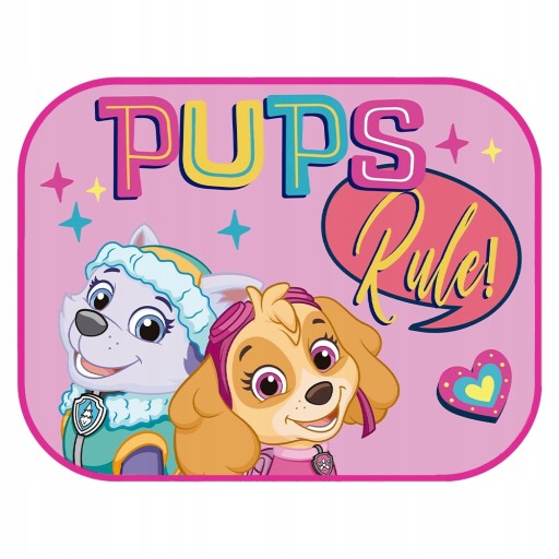 Bočné závesy 2ks 44*35cm Paw Patrol Girl