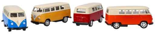 HRAČKY PRE DETI KOVOVÝ VOLKSWAGEN T1 MINI BUS