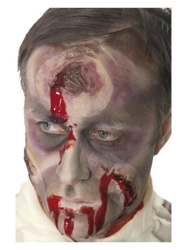 HALLOWEENSKÁ DIERA NA RANU V HLAVE S KRVI SADA