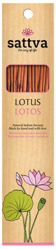 SATTVA LOTOS Kadidlo 30g (15 kusov)