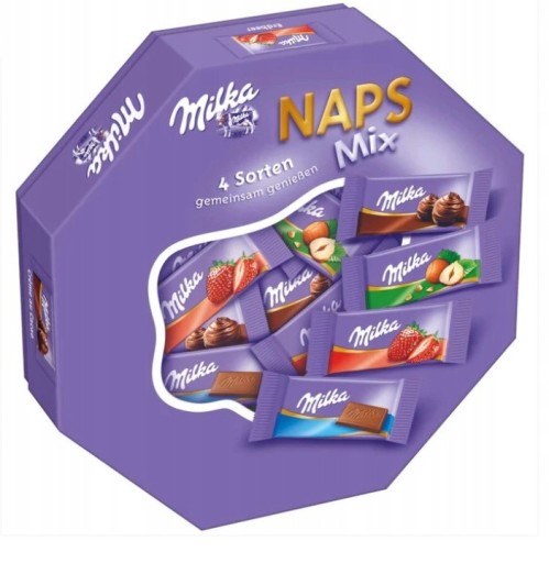 Milka Naps Mix čokolády Prvé sväté prijímanie ako ďakovný darček