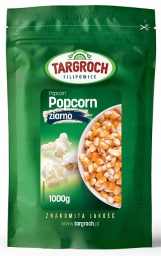 Popcorn, pukancové zrno, 1 kg Targroch