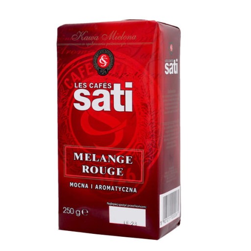 Cafe Sati Melange Rouge - silná mletá káva 250g