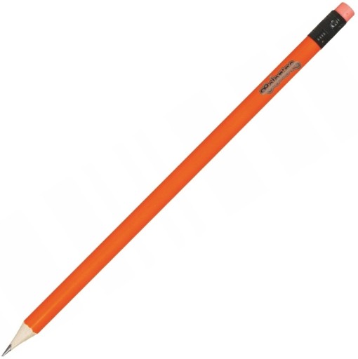 NEÓNOVÁ ceruzka s gumou, farebná škola pre deti, COLORINO HB