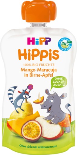 HiPP BIO HiPPiS Mango Marakuja Jablko Hruška