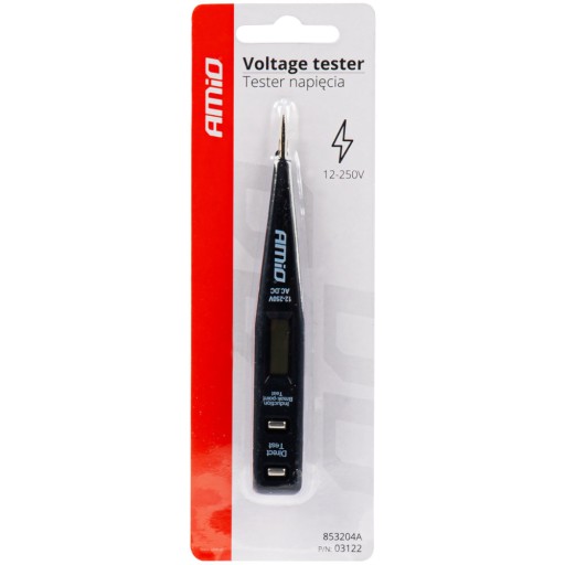 TESTER NAPÄTIME LCD displej 12-250V
