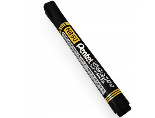 BLACK MARKER permanentný okrúhly fix PENTEL N850 permanentný fix