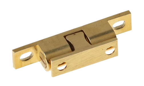 NÁBYTKOVÁ ZÁPADKA GULIČKOVÝ ZÁMEK 60 mm, MOSADZ