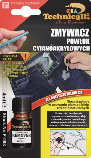 KYANOACRYLATE COATING REMOVER 4ML TECHNICQLL
