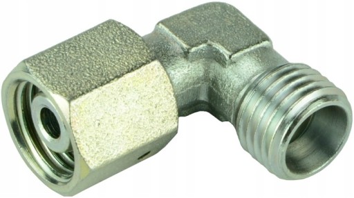 Hydraulické koleno vsuvky M14x1,5 90 stupňov AB