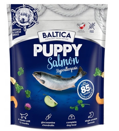 BALTICA PUPPY LOSOS M/L 50G LOSOS PRE ŠTENIATKA BEZOBRNNÉ PODÁVANIE STREDNÁ