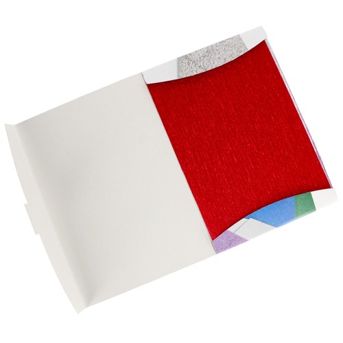 METALIZOVANÝ KREPOVÝ PAPIER C5 ZLOŽKA 6 FAREB STARPAK