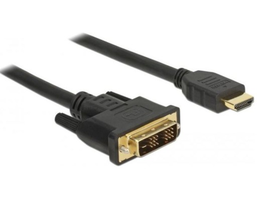 KÁBEL HDMI - DVI 18+1 TV PC 4K FHD 3m KONVERTOR MONITOR PROJEKTOR