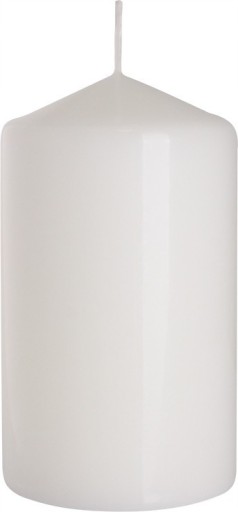 BISPOL Aura 50H sviečka valec 12CM SW70/120 BIELA