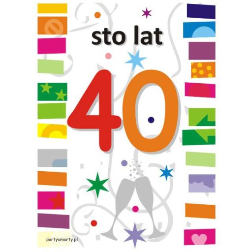 narodeninové etikety na ALCOHOL vodka 40. narodeniny