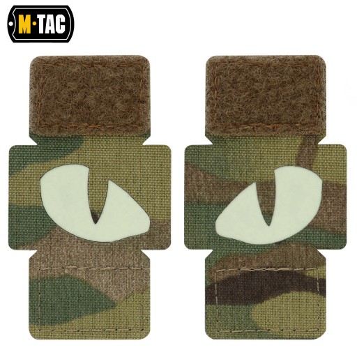 ZNAK TIGRICH OČÍ FLUO TigerEyes M-TAC MC CAMO