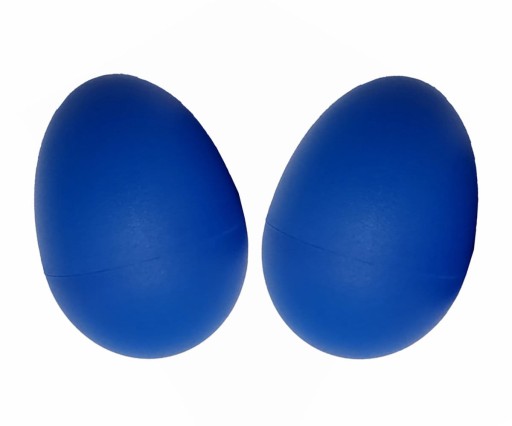 ŠTREPAČKA NA VAJEC - MARACAS VAJCIA - HRANIČKA - PARA - MODRÁ
