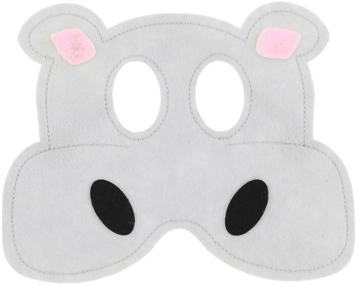 Plstená maska HIPPOPOTA Hippo Disguise Outfit