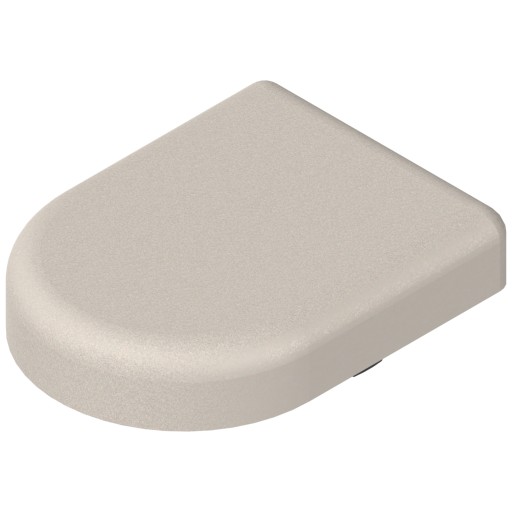 Čiapka CLIP-Top HINGE pre SKLO - OVÁLNY satén BLUM