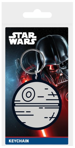 Star Wars Death Star - gumená kľúčenka