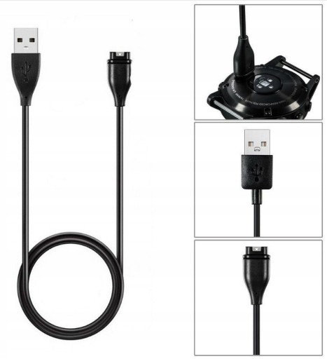 NABÍJAČKA USB KÁBEL PRE GARMIN VENU / FENIX / VIVO