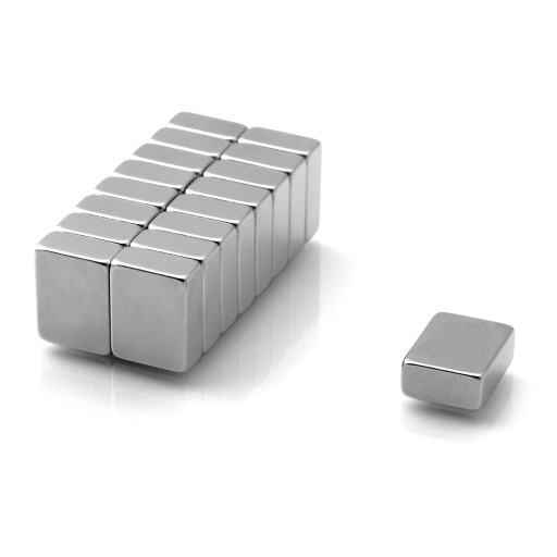 Neodymový magnet MPŁ 13X10X5 N38H sada 3 ks