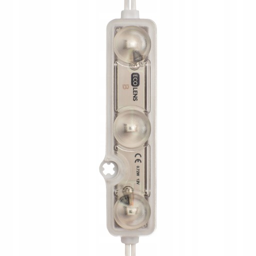 Modul 3xLED SMD 0,72W modrý 12V ECO LENS IP 68