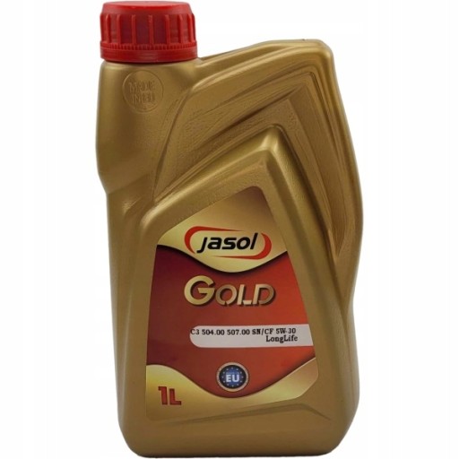 JASOL GOLD MOTOROVÝ OLEJ 5W30 1L C3 504,00 507,00