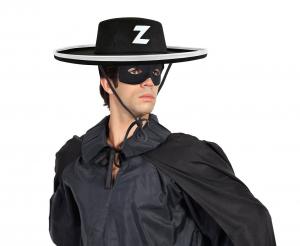 Čiapka ZORRO, veľkosť L. Párty fotobúdka, pekne spracovaná