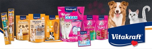 Vitakraft dental 3v1 m 180g pamlsok pre psa