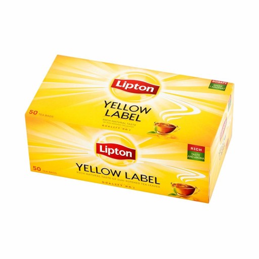 LIPTON Žltá 50tb