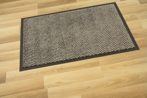 40x60 cm VSTUPNÁ ROHOŽKA, SIVÁ RYBIA KOST