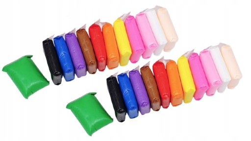 PLASTICINE SENSO FOAM POLYMER CLAY 24 KS