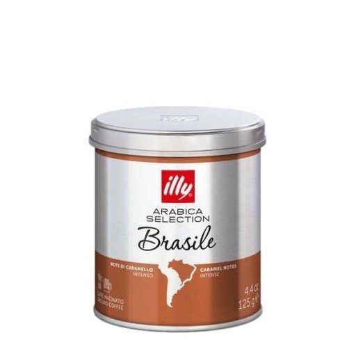 ILLY MONOARABICA BRASILE 125G MLETÁ KÁVA