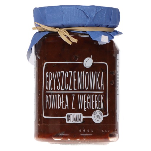 Prírodný maďarský slivkový lekvár VEĽKÝ 320 g Gryszczeniówka BEZ CUKRU